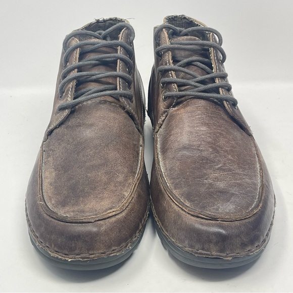 Roan Bed Stu Tobias Chukka Boots Mens 11.5 Brown Distressed Leather Ankle Shoes main image 12